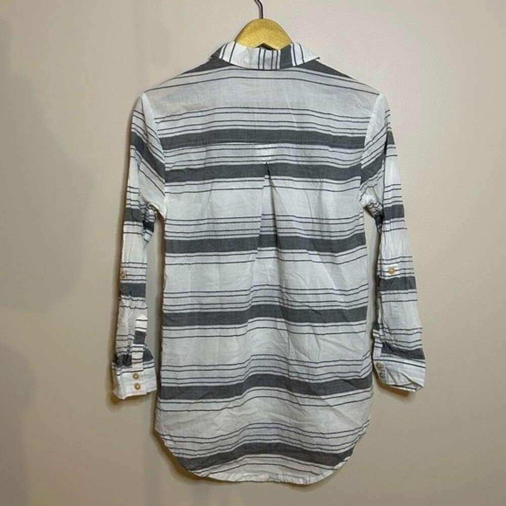 Matilda Jane x Joanna Gaines Striped Textured Button Down Shirt Size XS - Picture 6 of 6